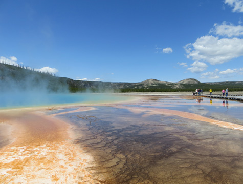 Yellowstone National Park in Wyoming